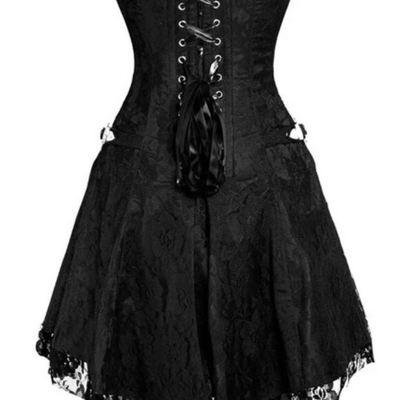 Outrageous Steampunk Corset Dress - Picture 3 of 9